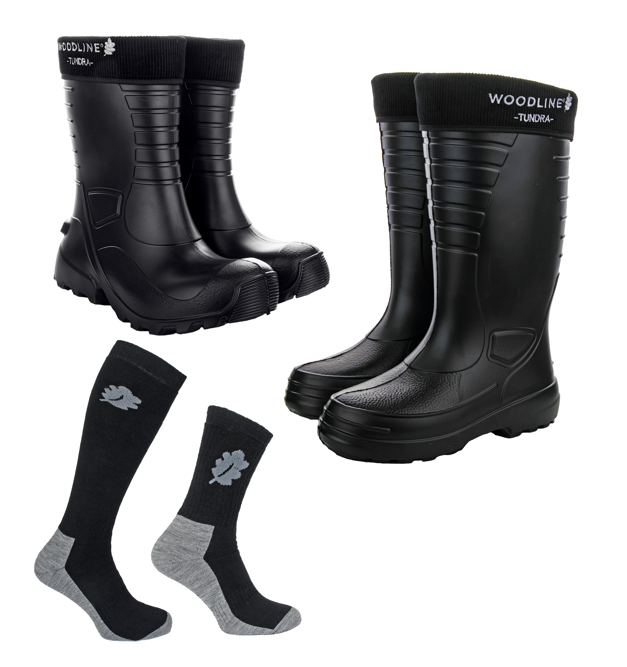 Woodline Tundra Stövlar + sockar (2 par)