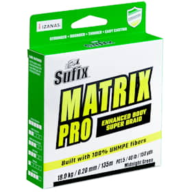 SUFIX Matrix Pro Green 135m 0,12mm 8,1kg