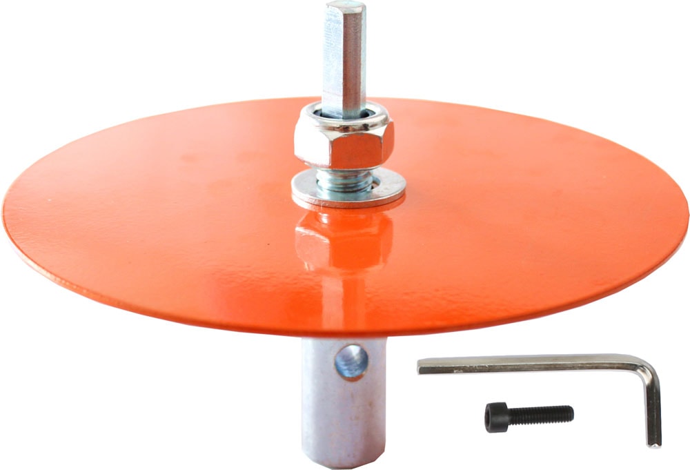 Hurricane X58 Adapter till skruvdragare med 165mm skiva + platta 22mm, chuck ca 11mm + fläns (ADAP-031) -