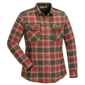 Pinewood Prestwick Exclusive Shirt W Dam Copper/Suede Brown XS