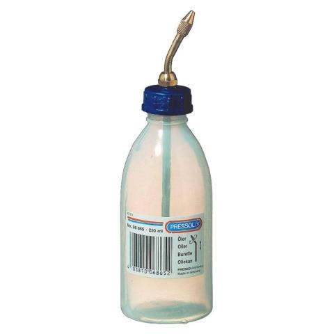 Pressol Oljekanna PE, transparent, mässingspip, 250ml, 06865