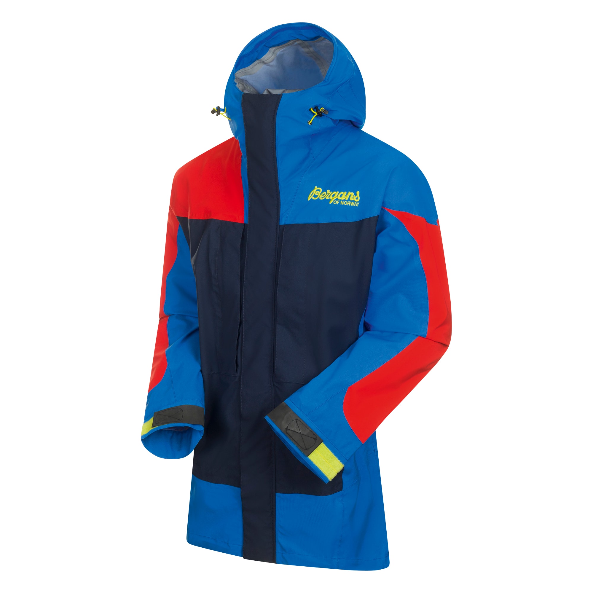 Bergans Arctic Expedition Jacka Unisex Navy Blue/Royal Blue/Bright Red L