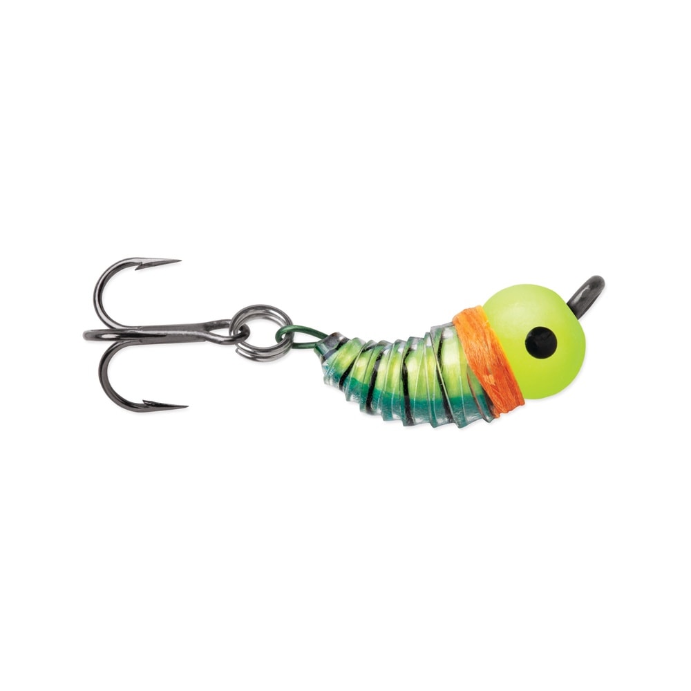 VMC Tungsten BugBite Jig 1,8g Glow Maggot