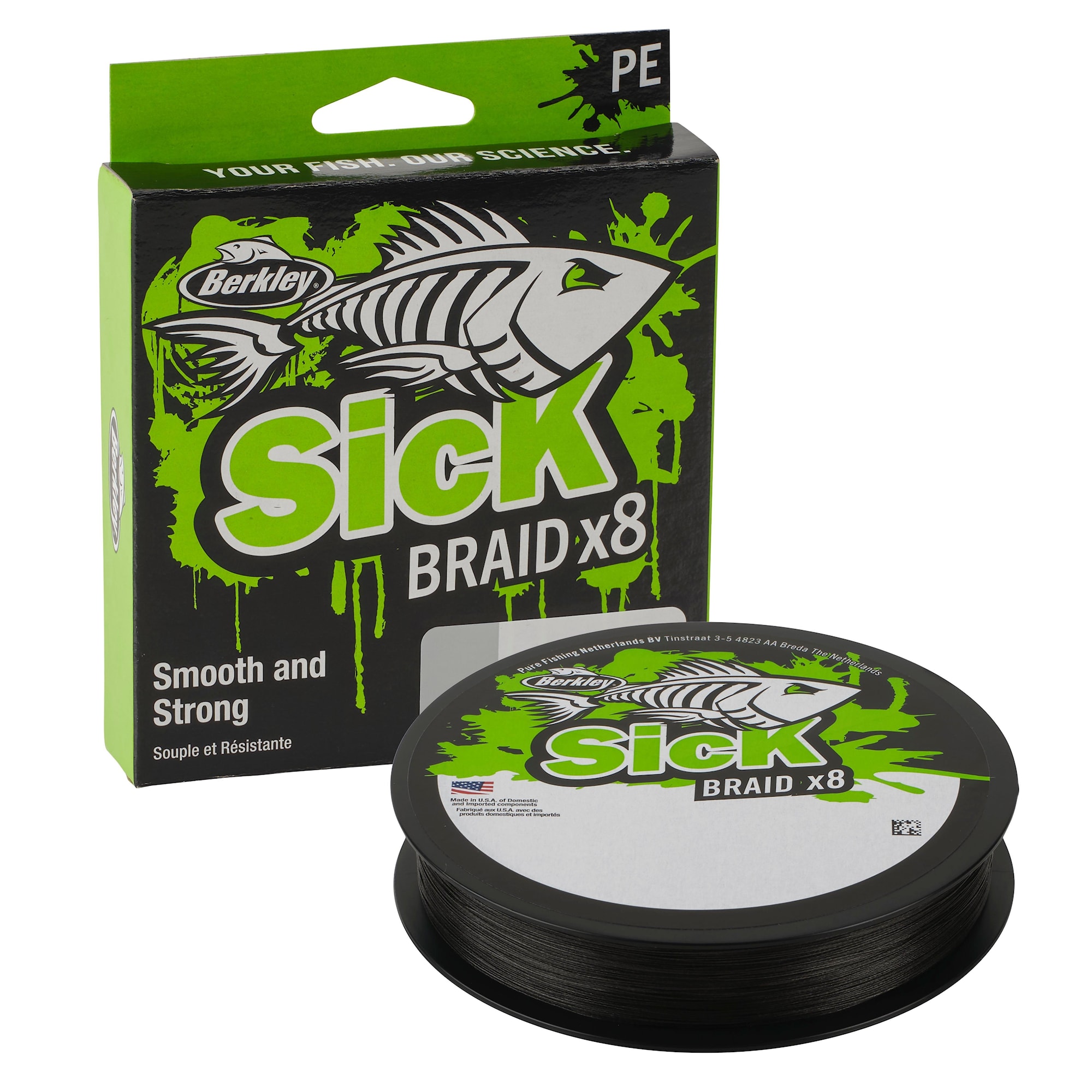 Berkley BSKBFS65-BL BK SICK BRD BLACK 0.33 150M -