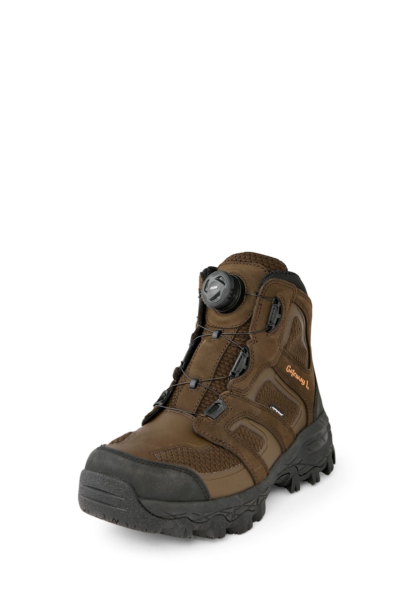 Gateway1 Orion 6" G1® speed-lacing™ Kängor Dam Dark Brown 38