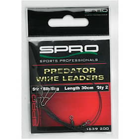 SPRO Wire Leader 1x7 30 cm 8 kg 2-pack