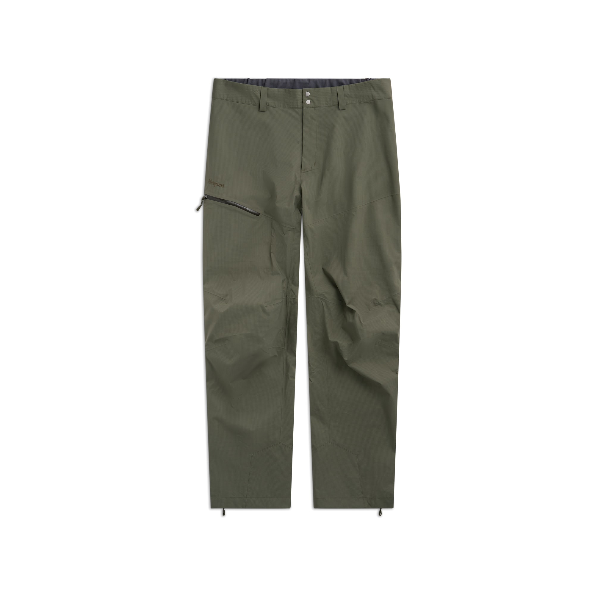 Bergans Hogna 2.5L Skalbyxor Green Mud
