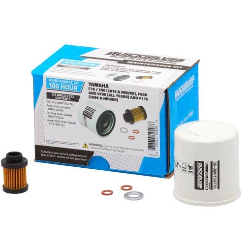 Quicksilver Servicekit Yamaha F75-90 16-, F90B/VF90 alla år, F115 06-