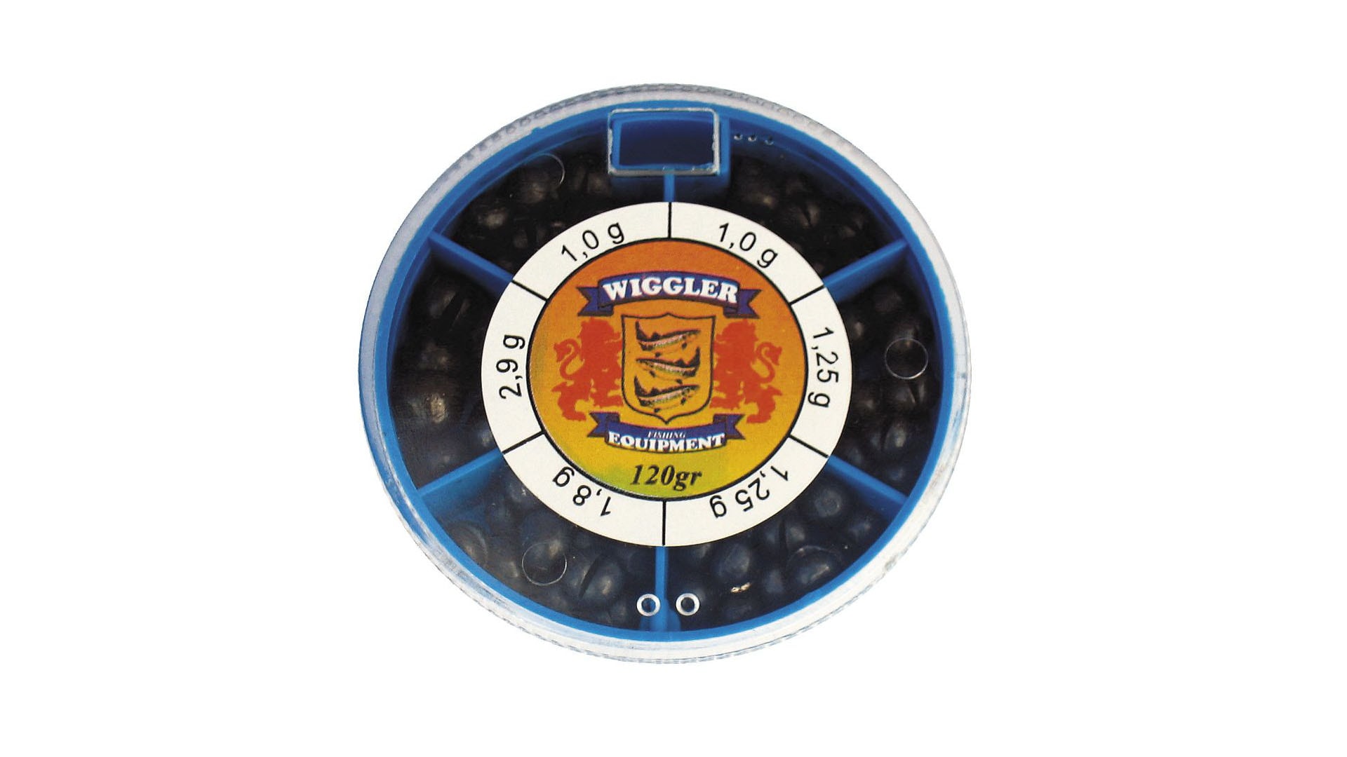 Wiggler Blyhagel sortimentask 70 g
