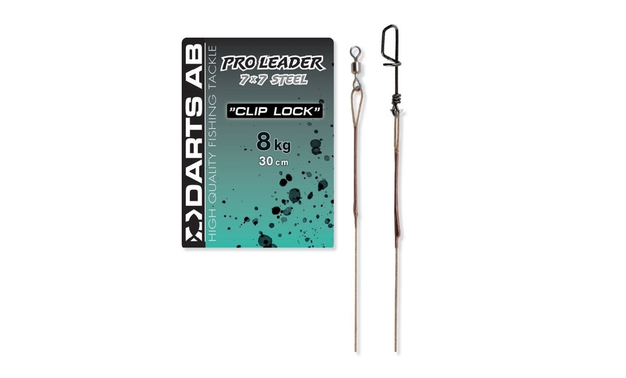 Darts Pro Leader 7x7 Cliplock Microleader ståltafs 30cm 8kg