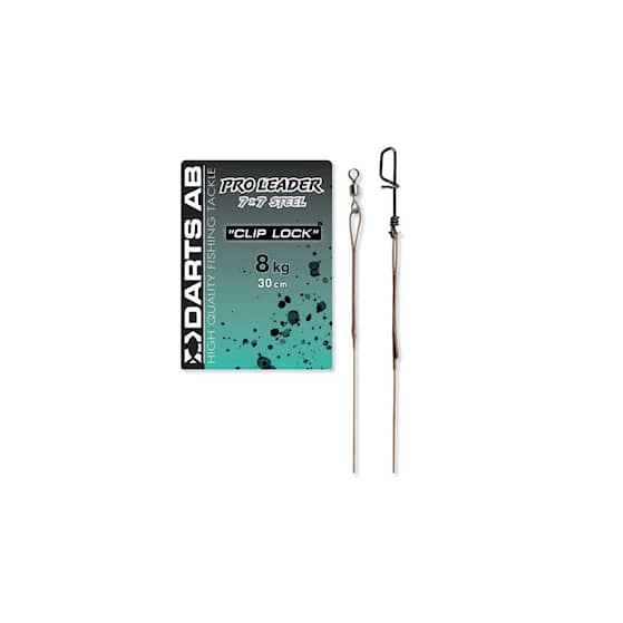 Darts Pro Leader 7x7 Cliplock Microleader ståltafs 30cm 8kg