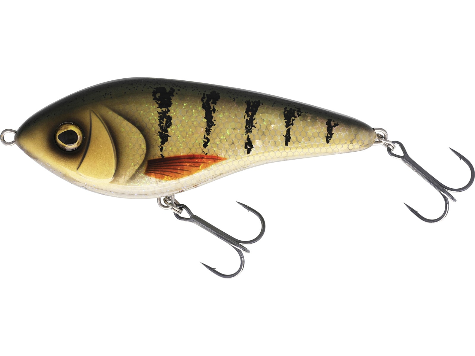 Westin Swim Glidebait 13,5cm 77g Suspending 3D Amber Perch -