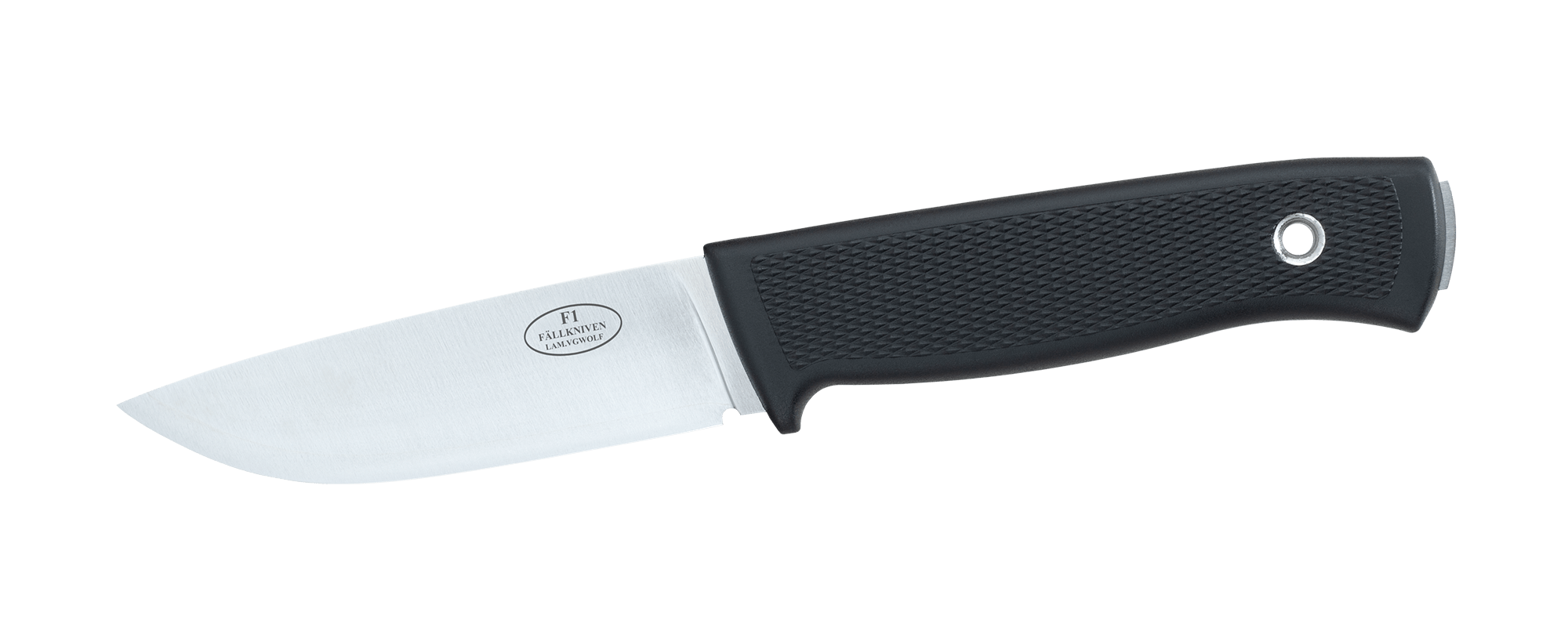 Fällkniven F1 med Lam. VG7W stål och 2-stegs zytel