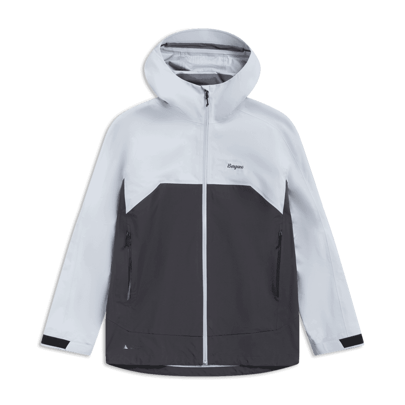 Bergans Vaagaa 3L Skaljacka Herr Pearl Grey/Dark Shadow Grey XXL