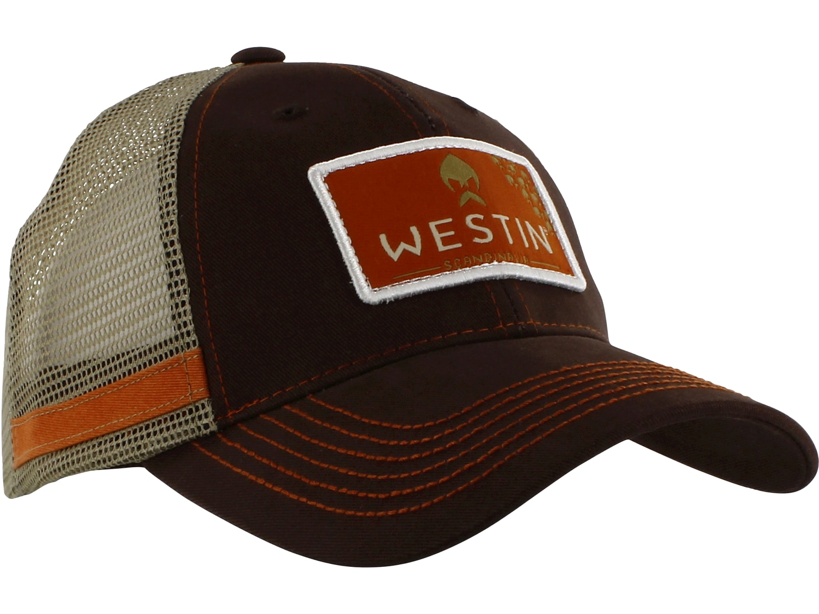 Westin Hillbilly Trucker Cap One Size Grizzly Brown -