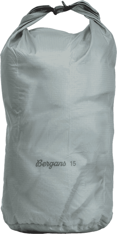 Bergans Drybag Vattentät packpåse 15L Dried Sage