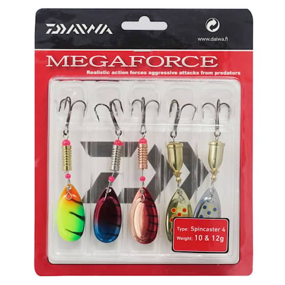 Daiwa Spinnare Megaforce Spin Caster Kit 4