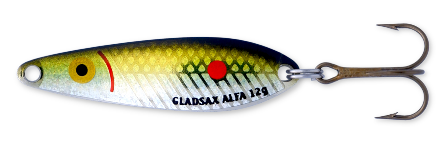 Gladsax skeddrag Mini-Alfa 12g koppar,lackerad 330-03K