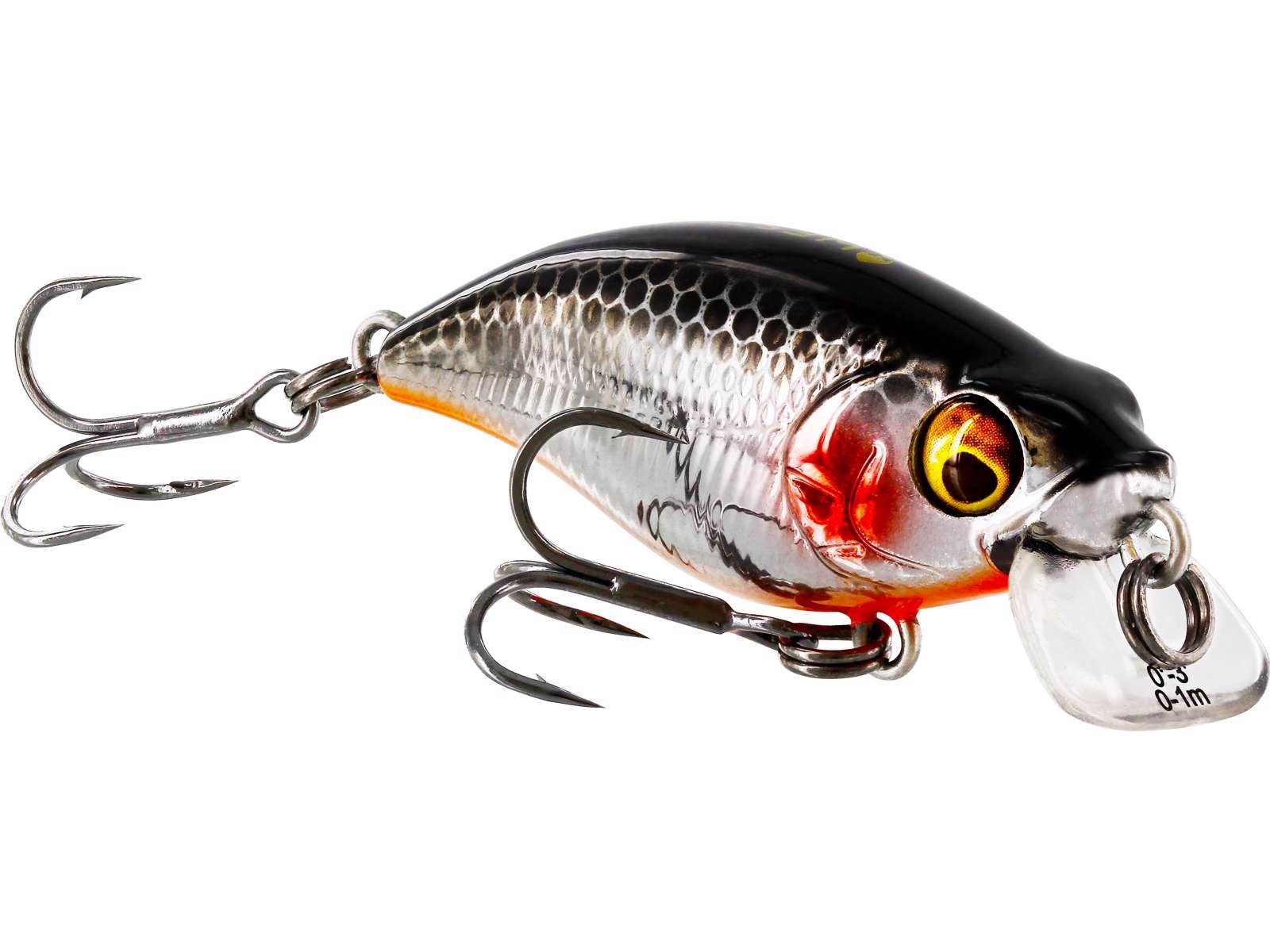 Westin BuzzBite SR Crankbait 5 cm 6 g Low Floating Chart. Blue Craw