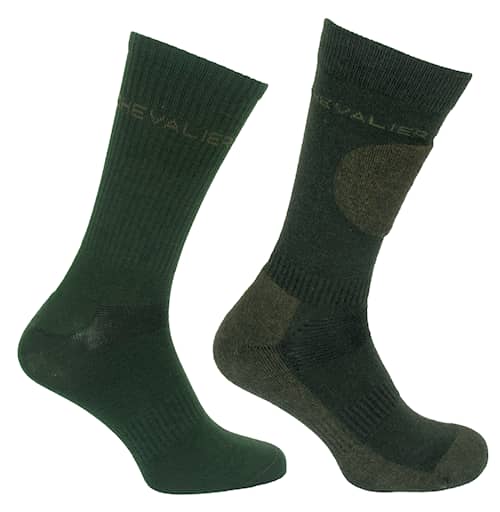 Chevalier Combi sock 2-pack Dark Green 37/39
