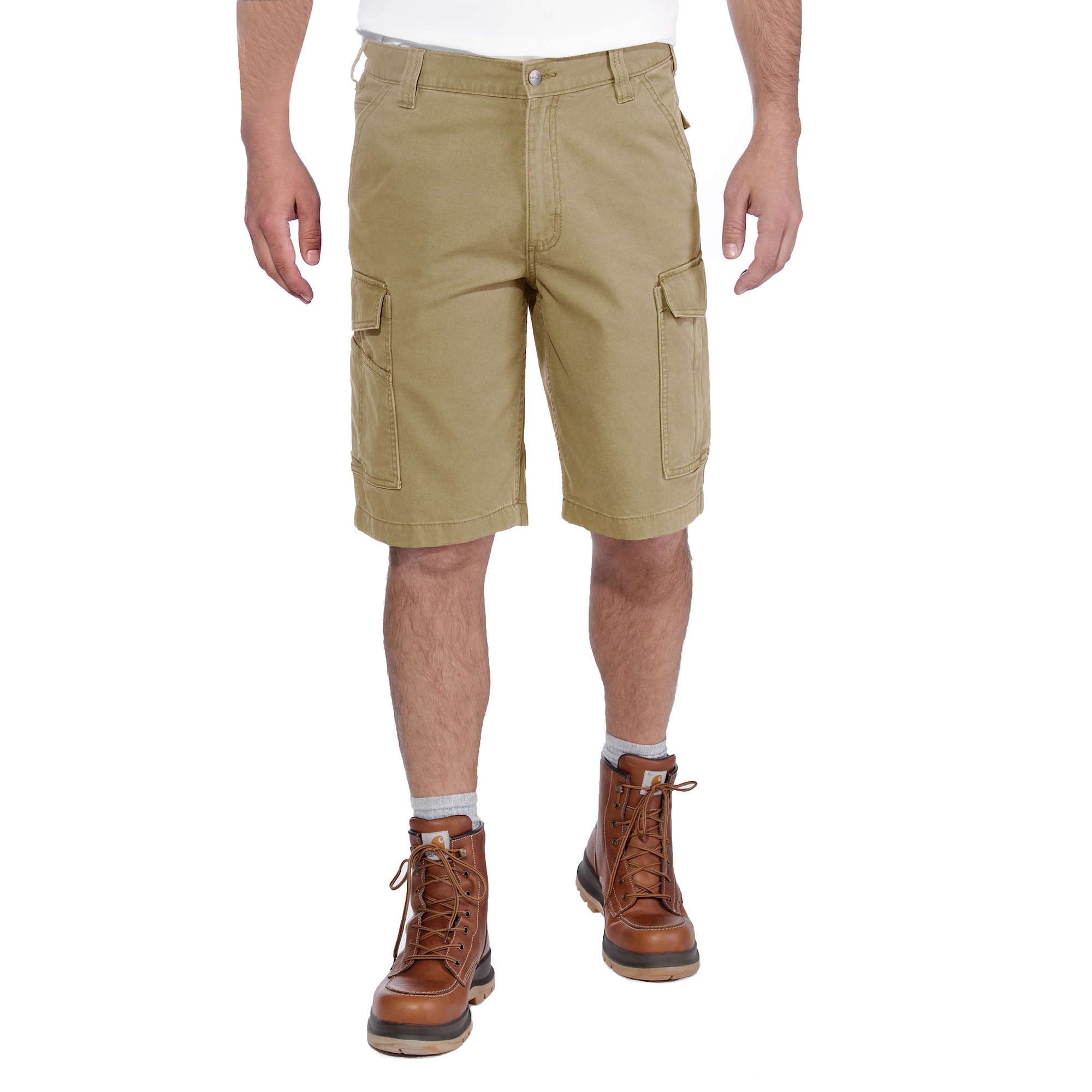 Carhartt Rigby Rugged Cargo Shorts Herr Dark Khaki W38