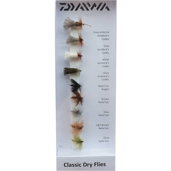 Daiwa Classic Dry Flies 9-pack
