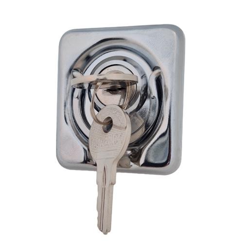 Seaworld Lucklås Förkromad Mässing