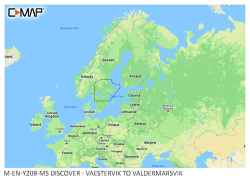 C-MAP® DISCOVER™ - Västervik/Söderhamn