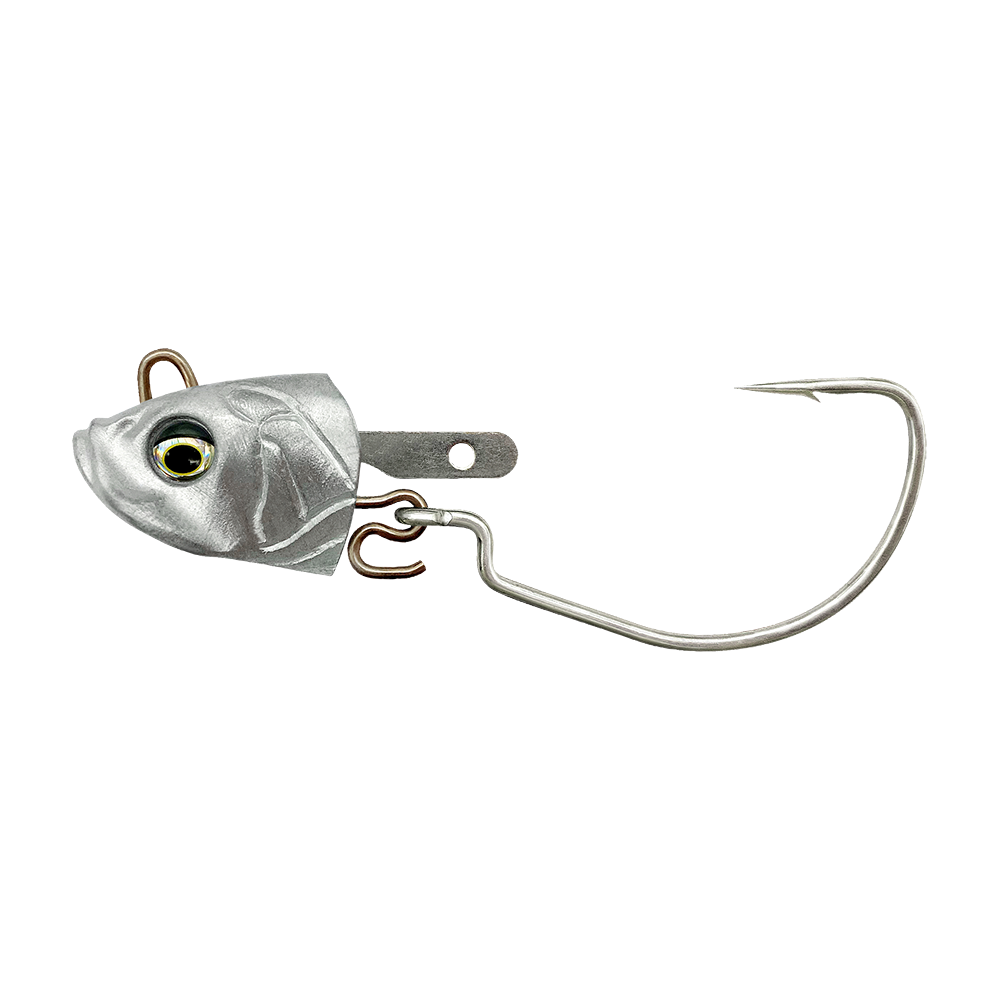 SG Savage Minnow WL Jighead Tail100 #5/0 18 g Neutral 3-pack