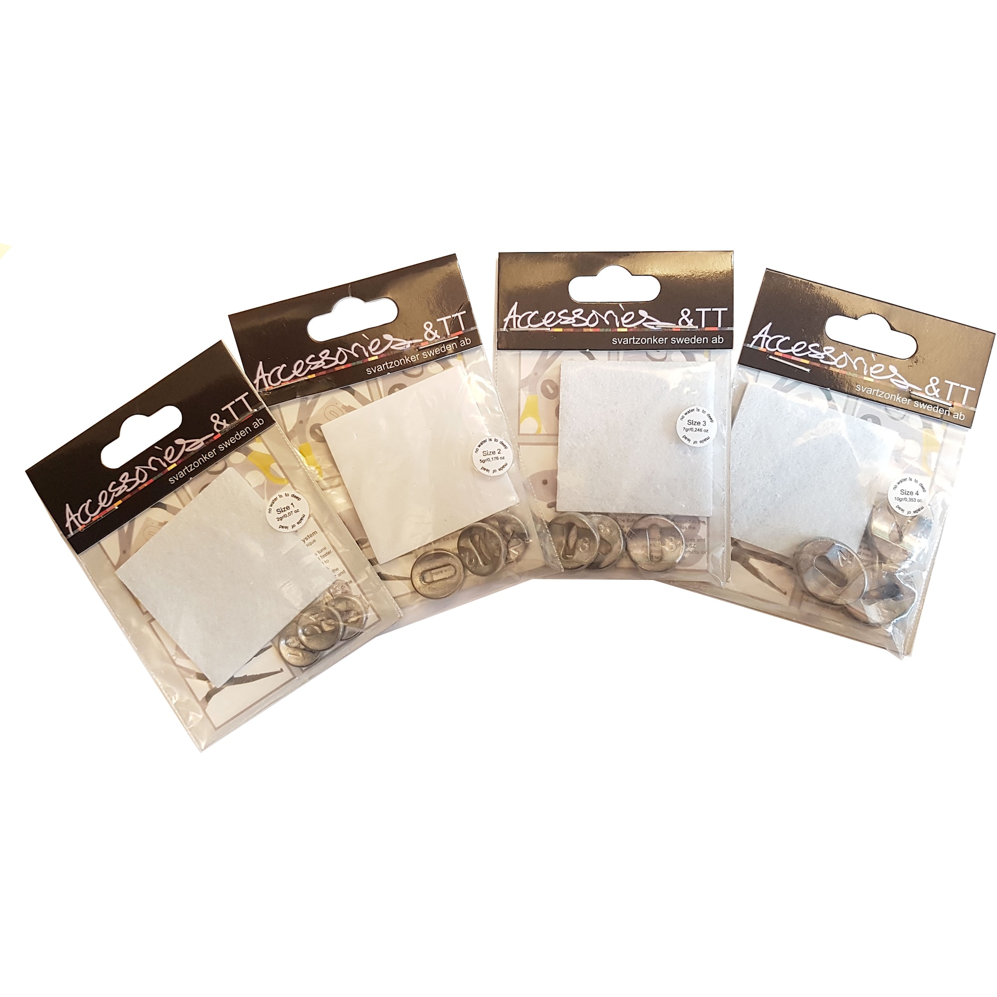 Svartzonker The button Hardbait Weight System 2 g 3-pack