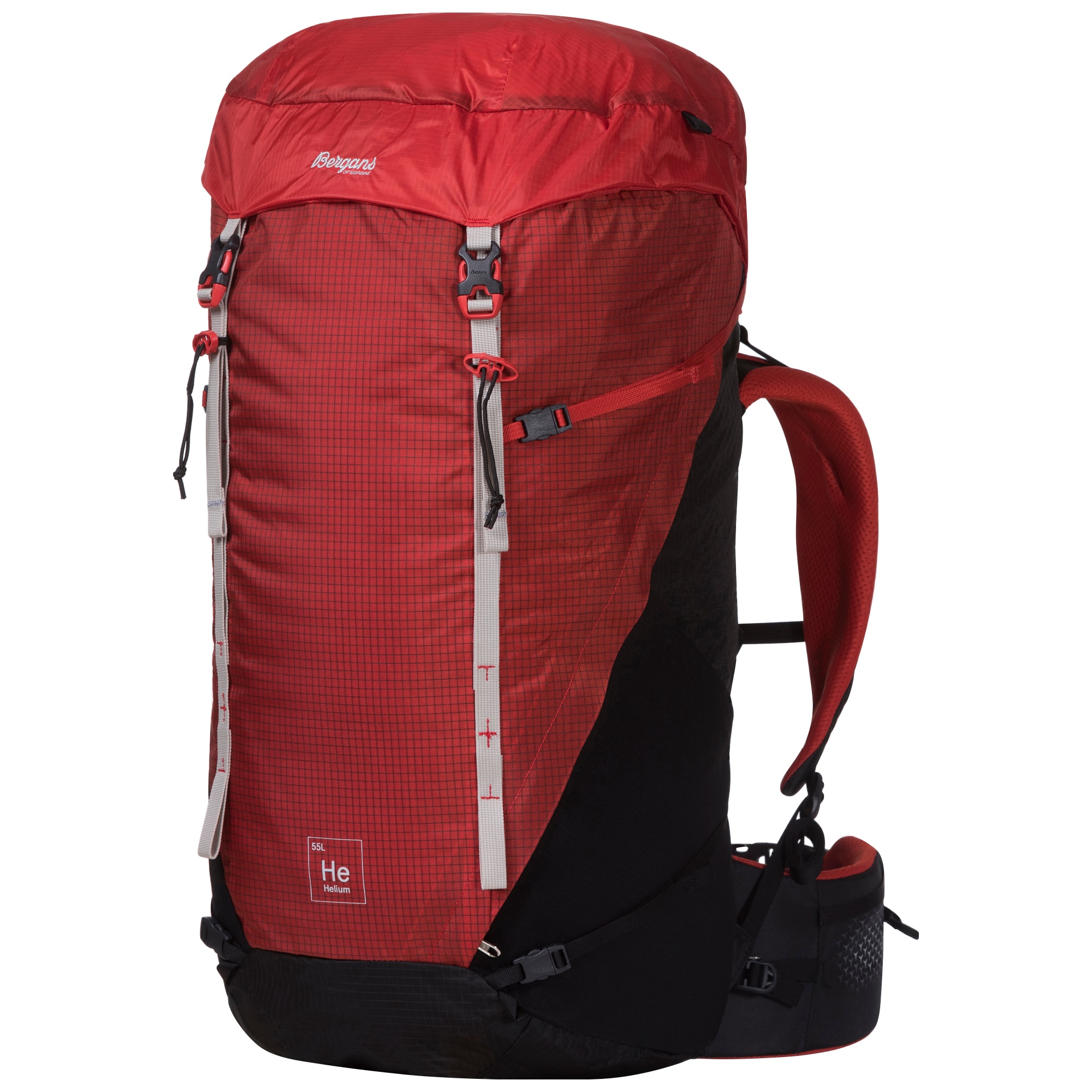 Bergans Helium V5 55L Herr Red Sand/Black/Aluminium