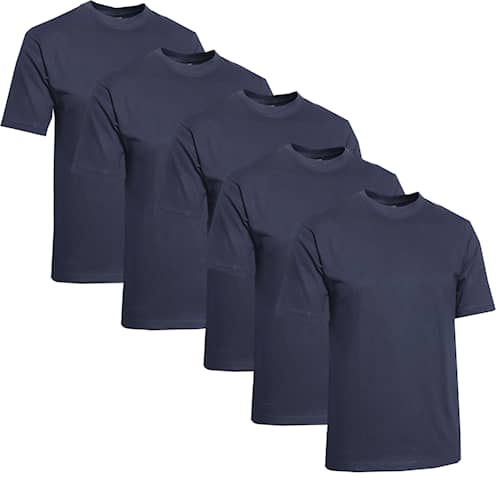 Clique T-shirt Herr 5-pack Navy