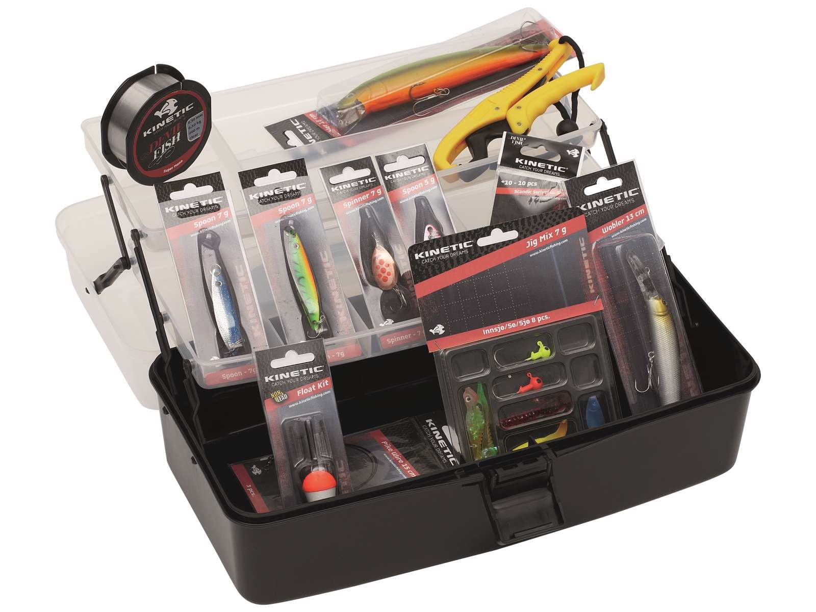Kinetic Tackle Box Big Kit Freshwater/Saltwater