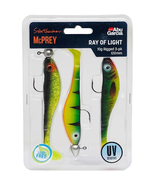 McPrey 10g Rigged Ray of Light 3-pack