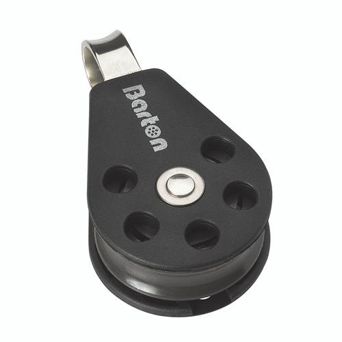 Barton Marine Block Enkelt 10mm Fast Bygel