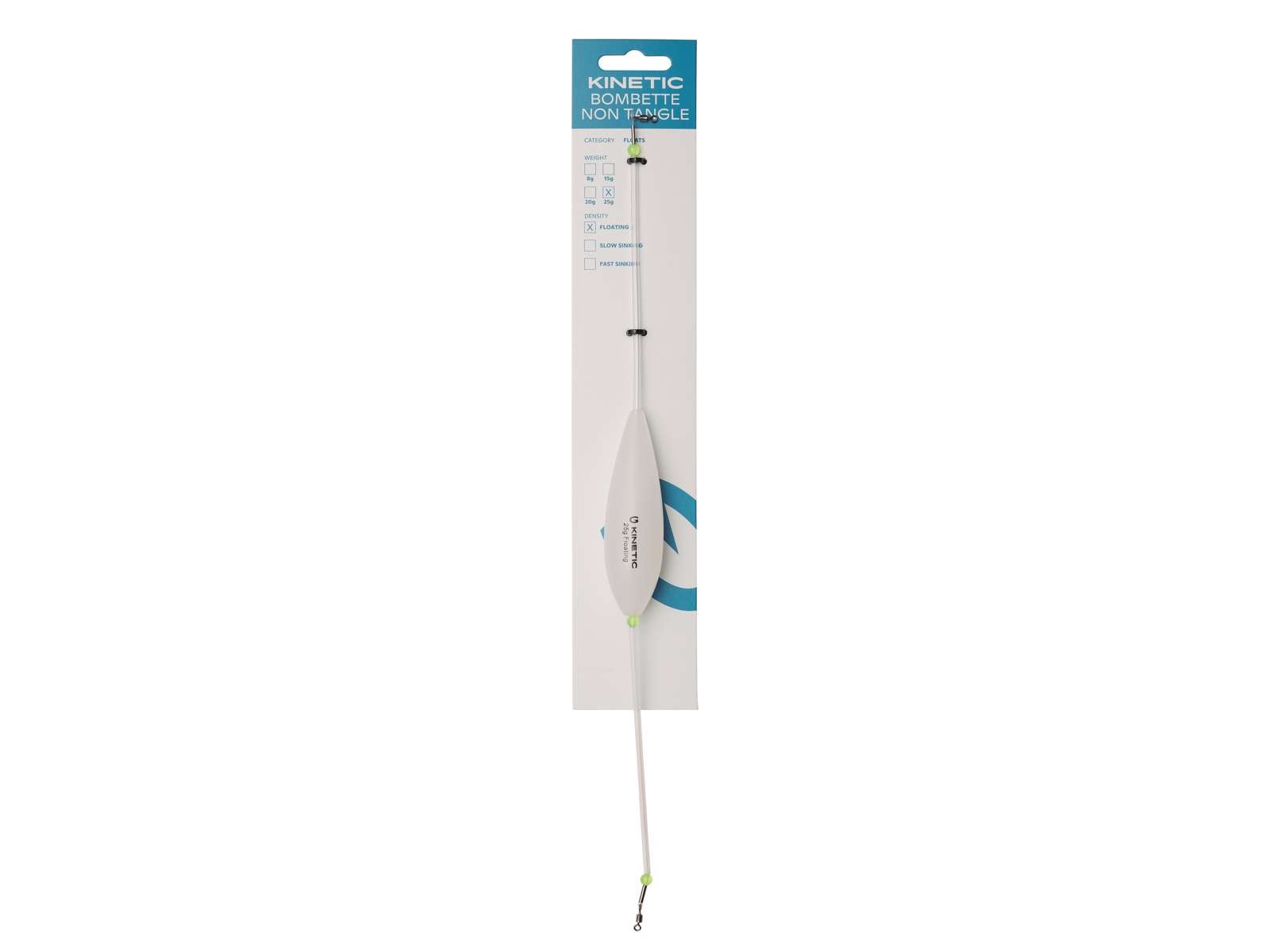 Kinetic BOMBETTE NON TANGLE - FLOATING 25G WHITE -