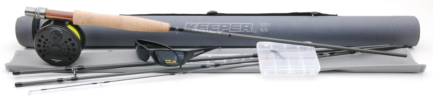 Vision Keeper Flugfiskeset 9fot #5-6