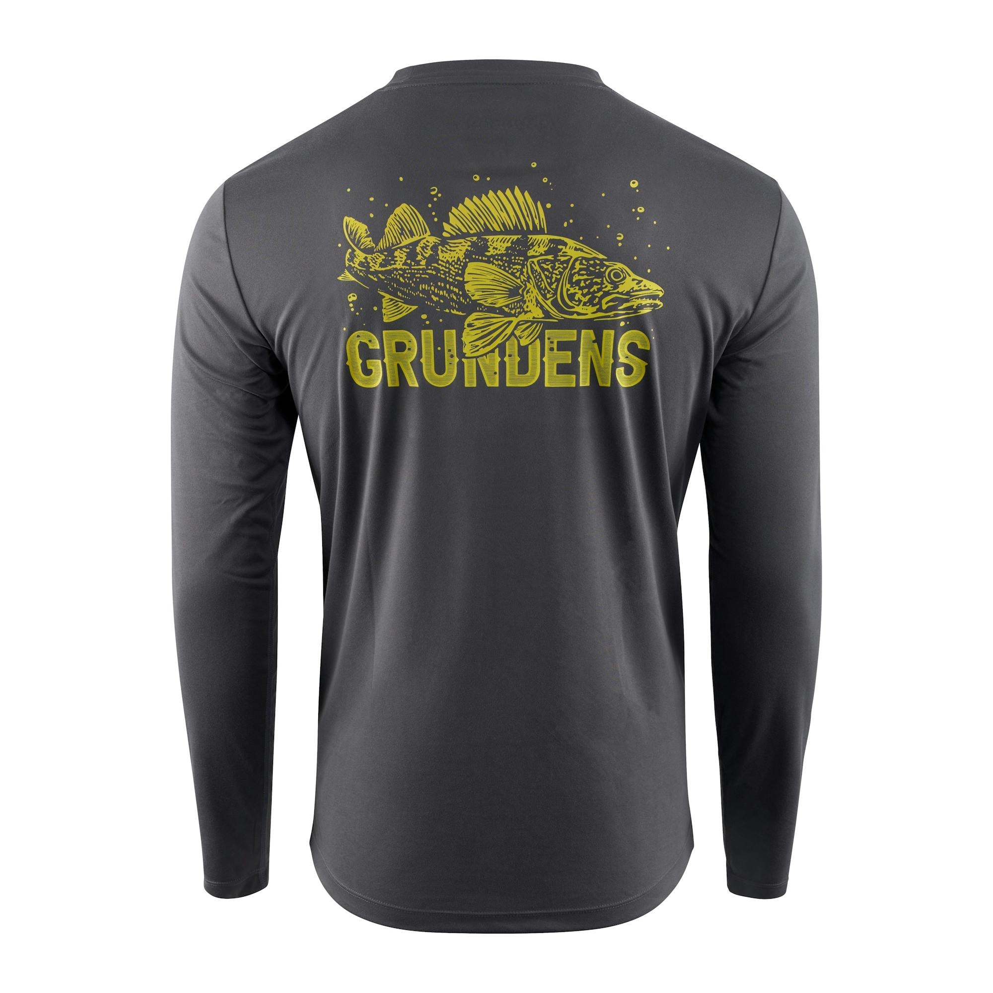 Grundens King of the Lakes Långärmad Tech T-Shirt Anchor XXL