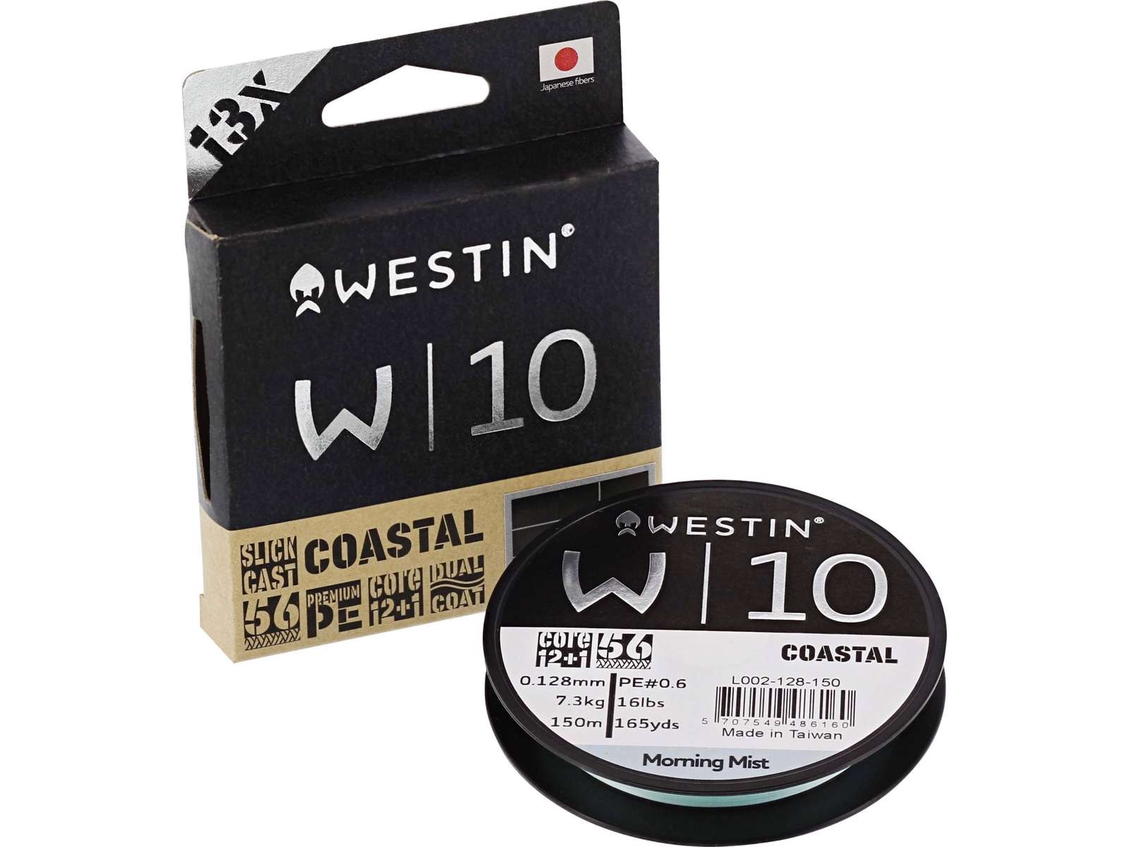 W10 13 Braid Coastal Morning Mist 0.08mm 150m 5.8kg -