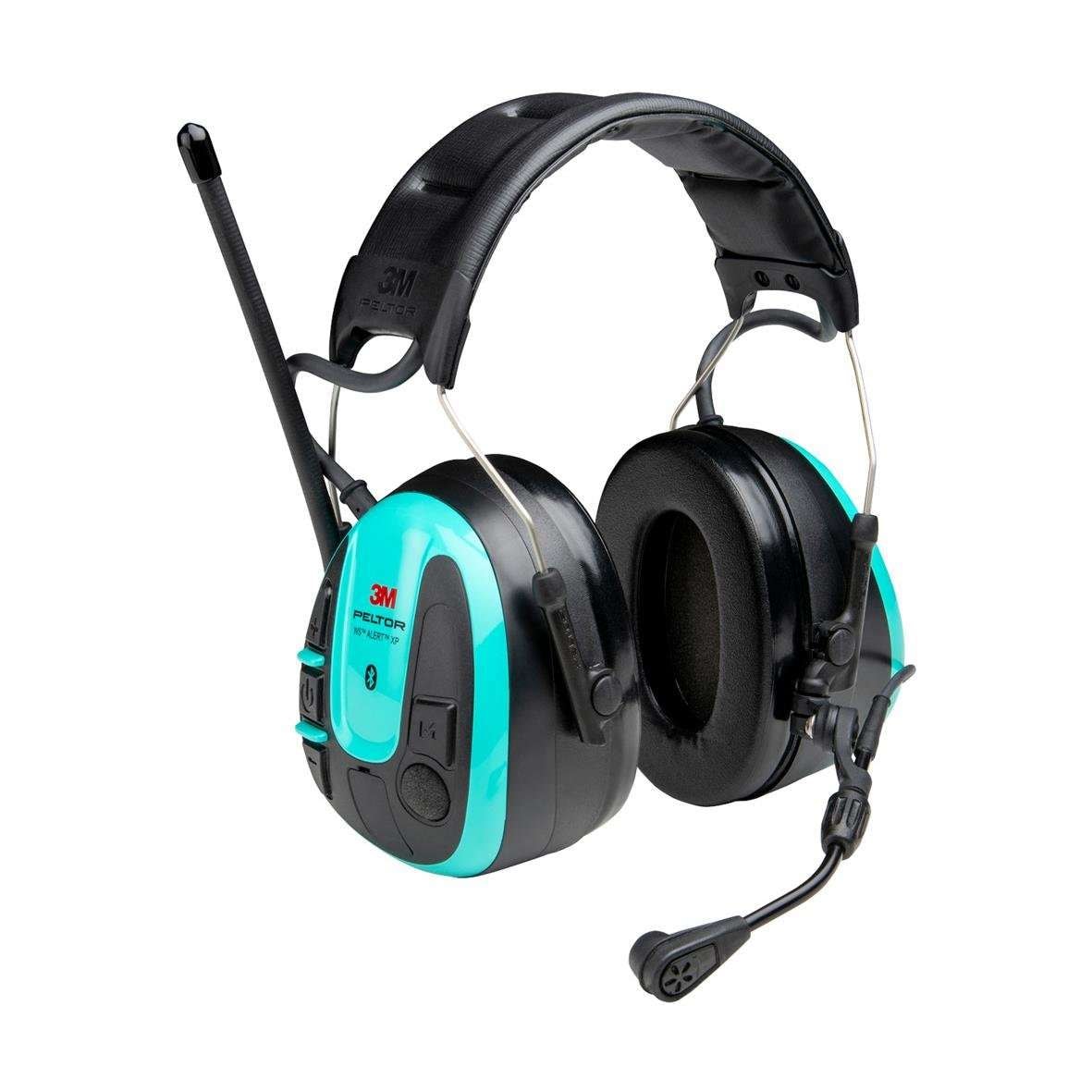 3M Peltor WS Alert XP+ Headset Hörselskydd Hjässbygel