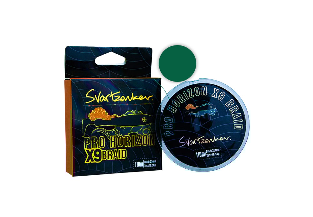 Svartzonker Pro Horizon X9 Braid 0,45 mm 110 m Green