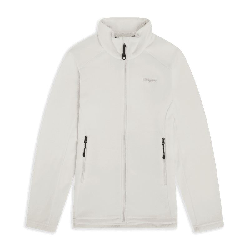 Bergans Finnsnes Fleecejacka Dam Arctic White XL