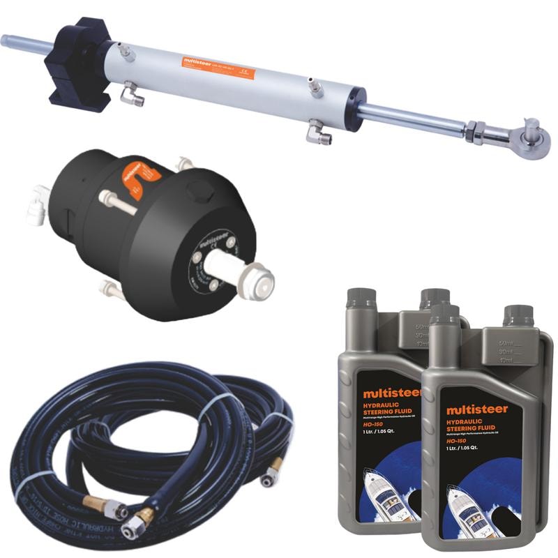 Hydraulstyrning Multisteer kit roder 2