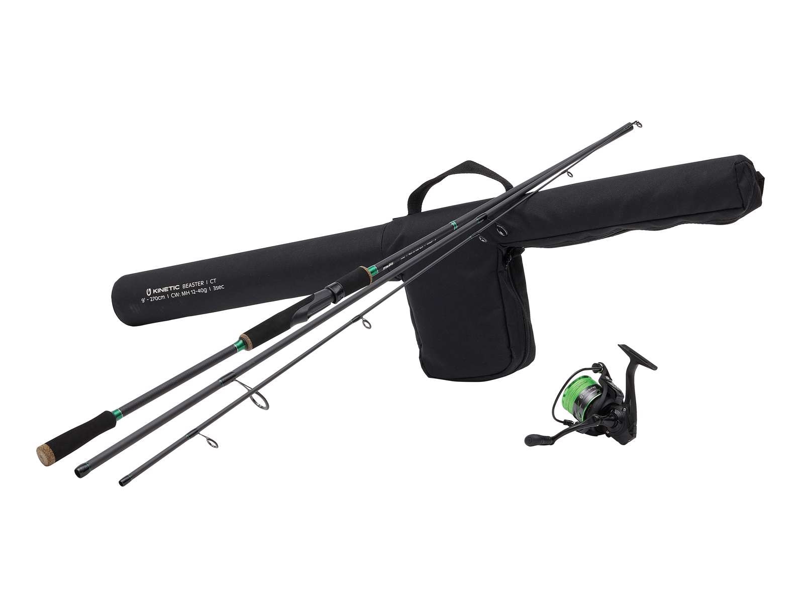 KINETIC BEASTER CT 9' MH 12-40G 3SEC KINETIC BEASTER 4000-FD -