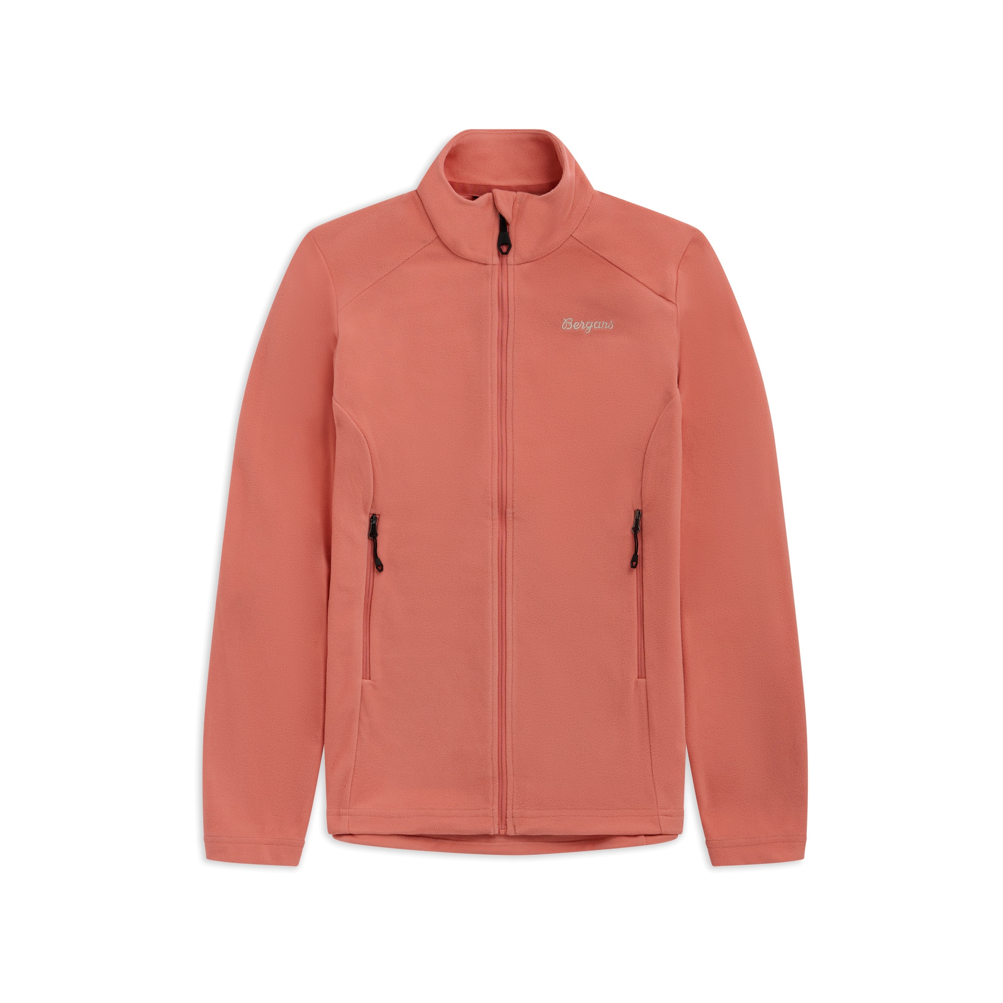 Bergans Finnsnes Fleecejacka Dam Light Weathered Red