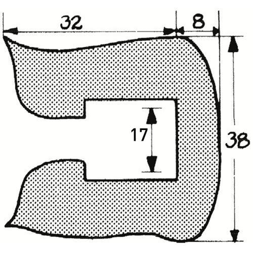 Relingslist Rl 28 Svart 12M
