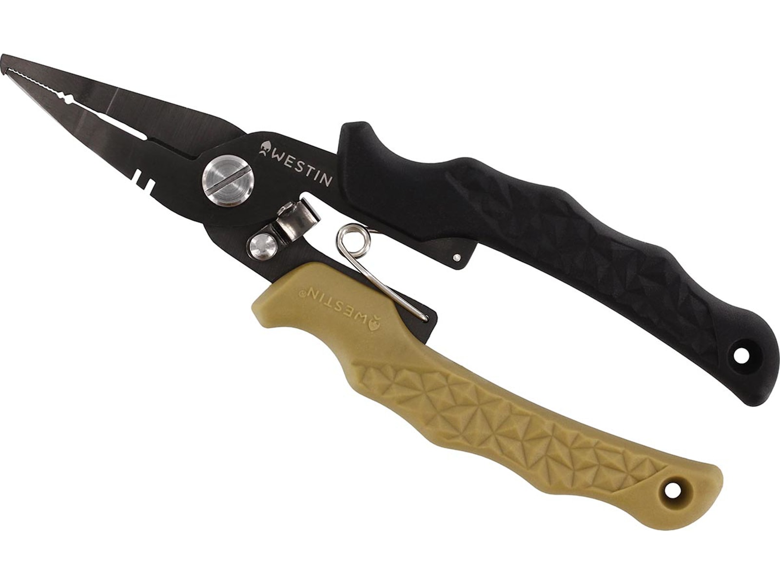 Westin HD Split Ring Plier Large 16cm Black Sand