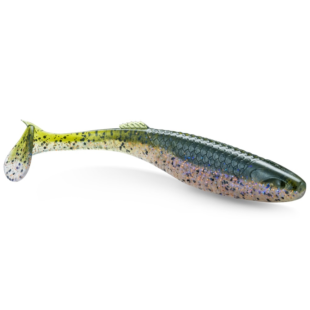 The Kickman 12,5cm 14g 2-pack Sparkle Shad
