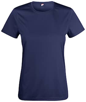 Clique T-shirt funktion dam marin XL