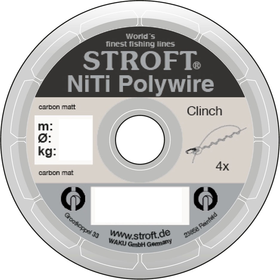 Stroft NiTi Polywire 0,30 mm 8 kg 2 m
